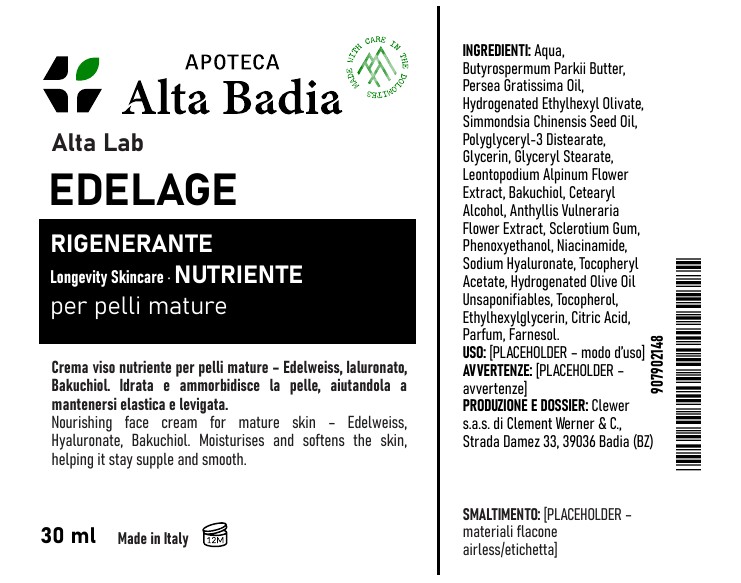 Edelage Rigenerante Nutriente